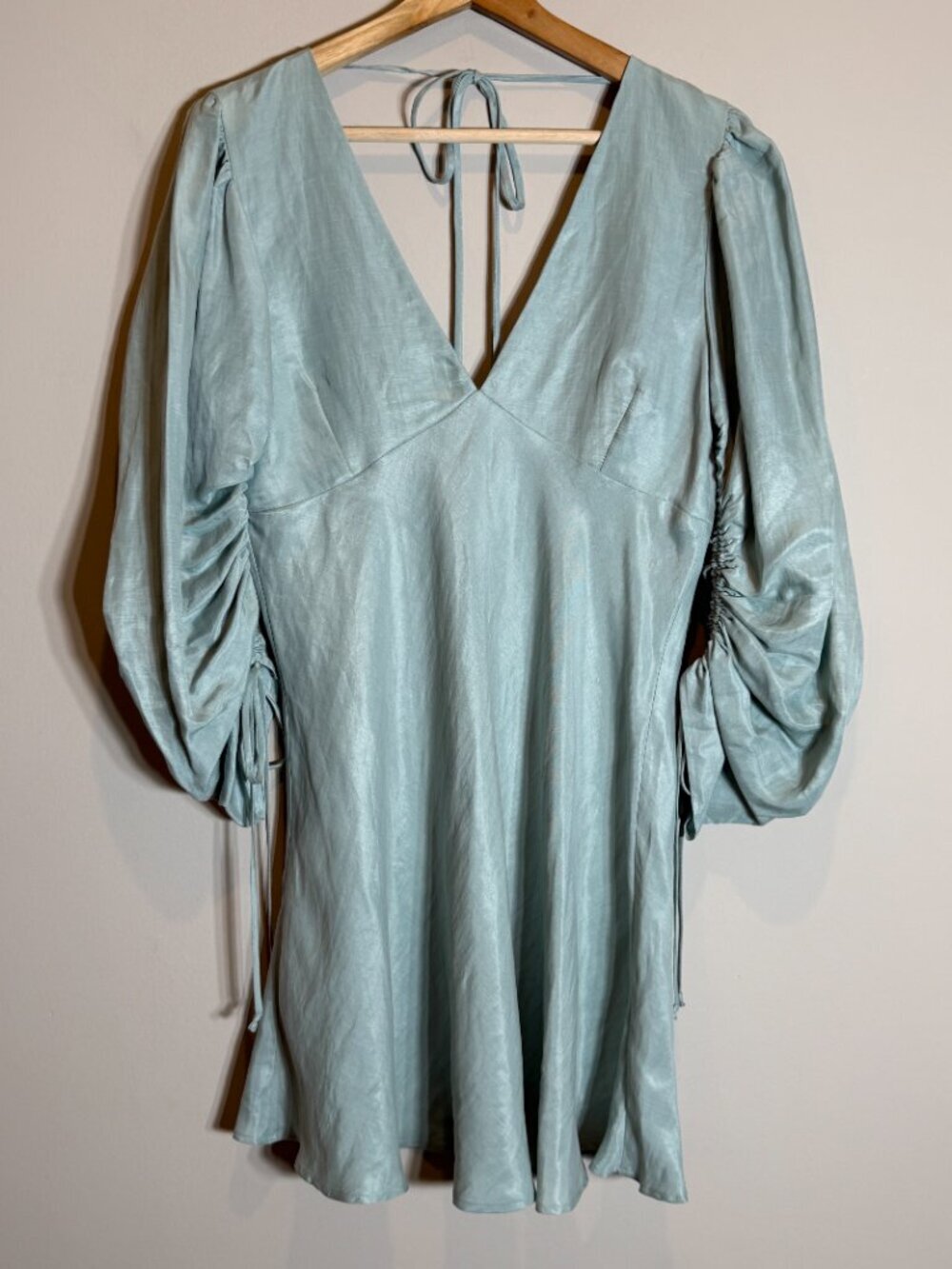 R.G. Kane Free People Janus Mini Dress Women's Small Blue Cocktail Party NWOT - Picture 4 of 12
